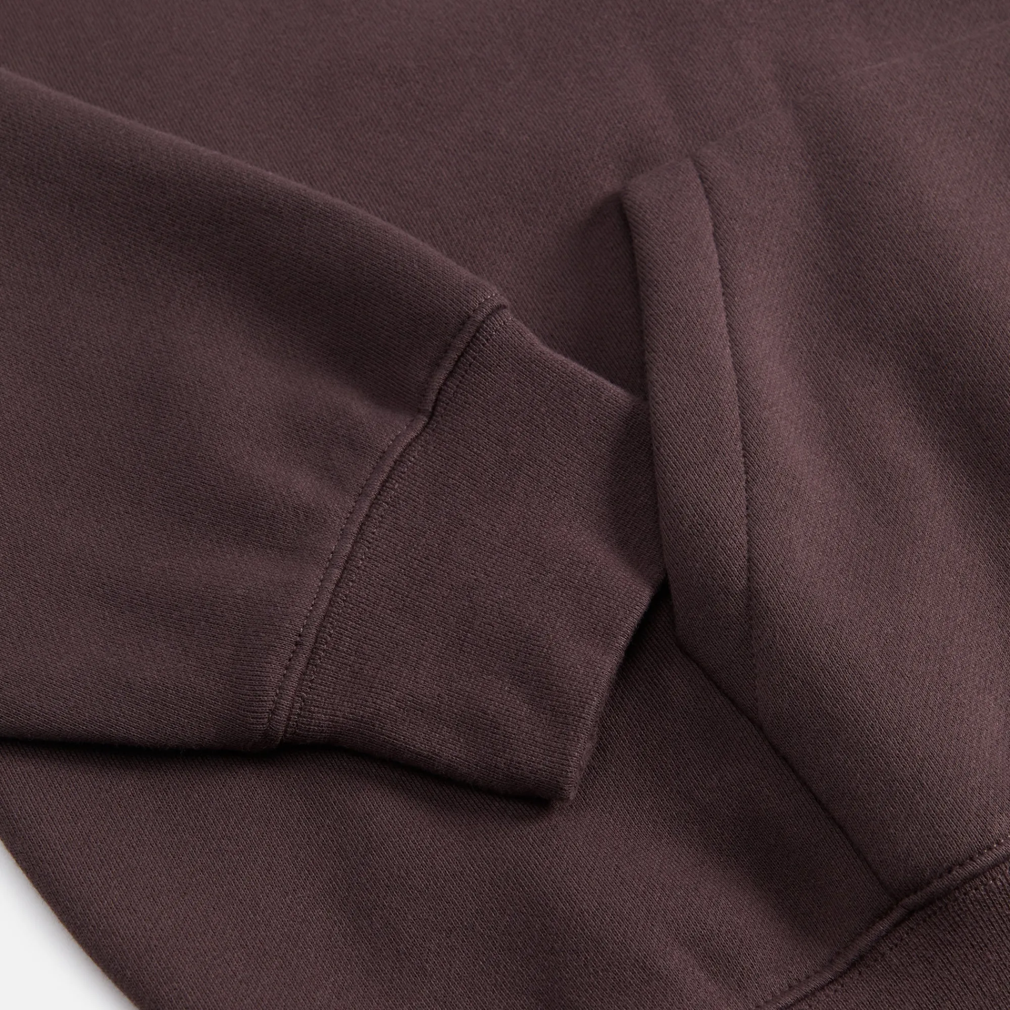 Discount Essentials Fleece Hoodie Plum