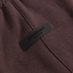 Online Essentials Fleece Relaxed Sweatpants Plum