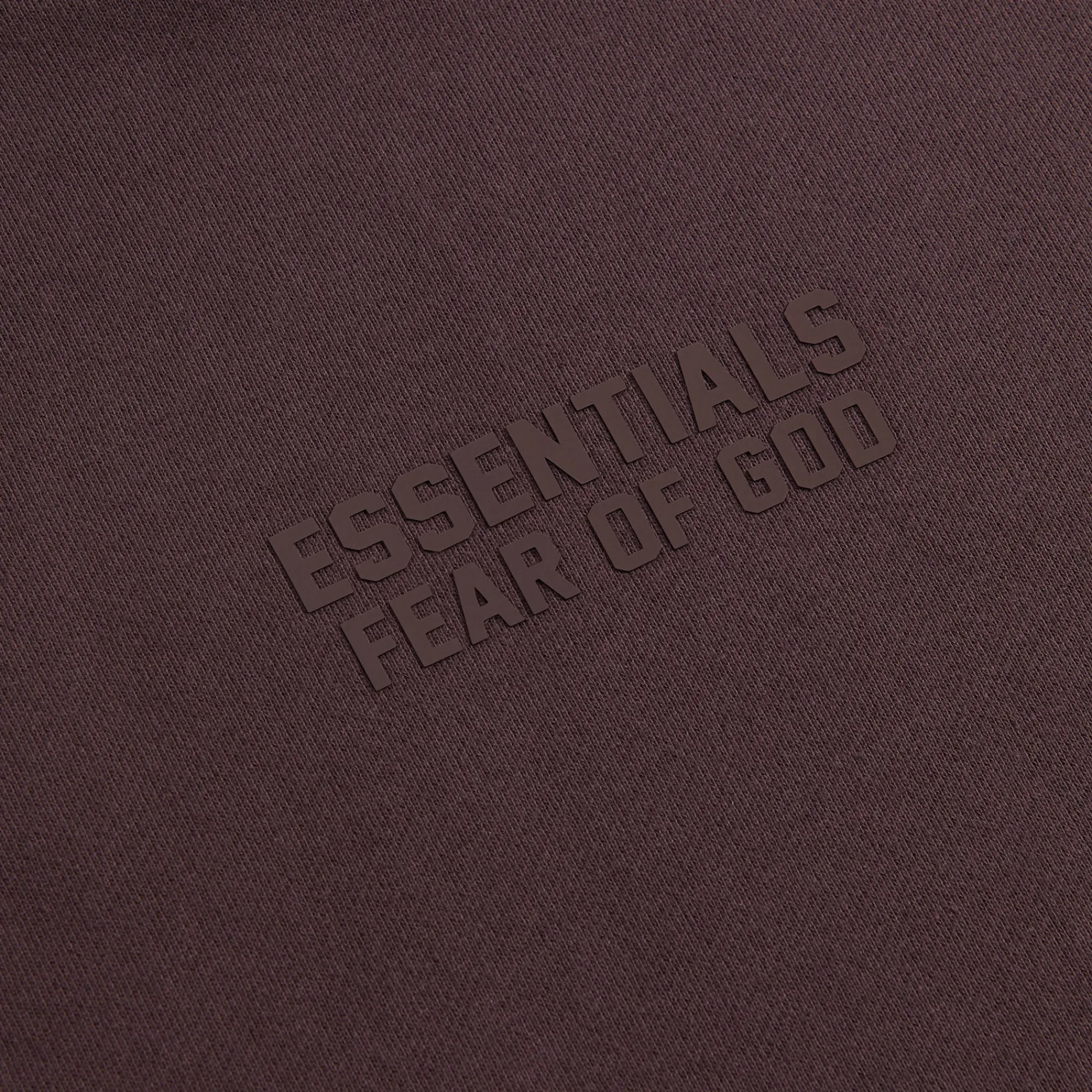 Clearance Essentials Fleece Relxed Hoodie Plum