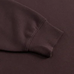Clearance Essentials Fleece Relxed Hoodie Plum