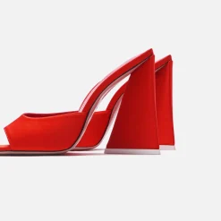 Discount The Attico For Kith Devon Mule 115Mm Cinnabar