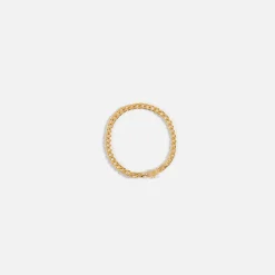 Shop Tom Wood Frankie Bracelet 7.7 Gold