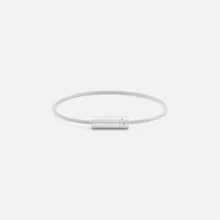 Sale Le Gramme 7G Cable Bracelet Brushed Sterling Silver