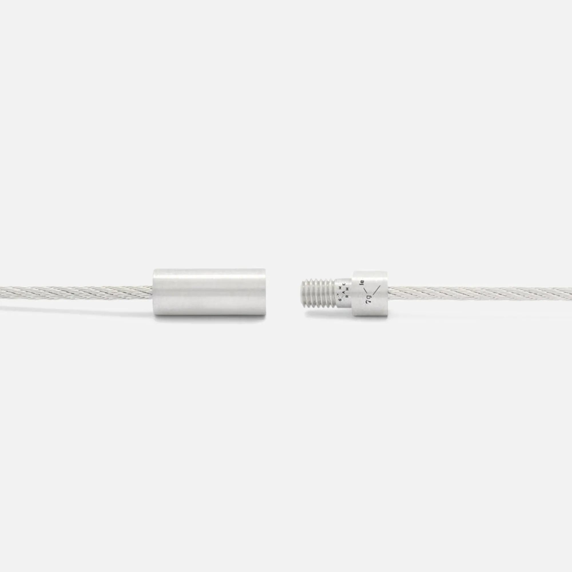 Sale Le Gramme 7G Cable Bracelet Brushed Sterling Silver