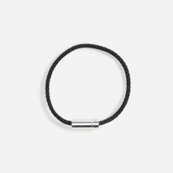 Best Le Gramme 7G Nato Cable Bracelet Black