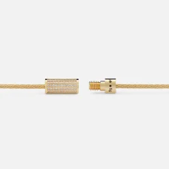 Sale Le Gramme 9G Polished Cable Bracelet With 11 Lines Of White Sterling Silver