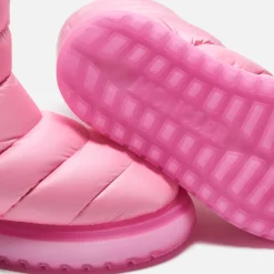 Clearance Moncler Gaia Pocket Mid Snow Boots Pink