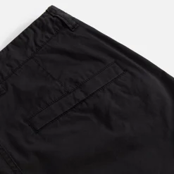 Outlet Stone Island Garment Dyed Cotton Twill Pant Black