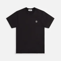 Flash Sale Stone Island Garment Dyed Tee Black