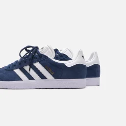 Outlet adidas Gazelle Collegiate Navy / White / Gold Metallic