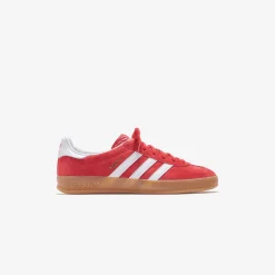 Hot adidas Gazelle Indoor Scarlet / Cloud White
