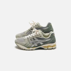 Sale Asics Gel Kayano 14 Olive Grey / Pure Silver
