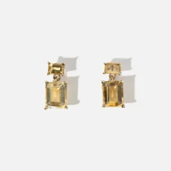 Hot Faris Gem Drops Citrine Gold