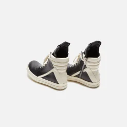 Hot Rick Owens Geobasket Black / Milk / Milk