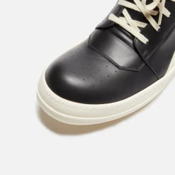 Hot Rick Owens Geobasket Black / Milk / Milk