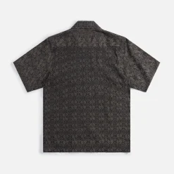 Discount Needles Geometric Jacquard Classic Shirt Brown
