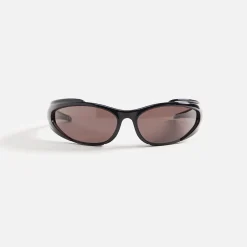 Store Balenciaga Geometric Sunglasses Black / Grey
