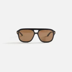 Flash Sale Gucci Gg 1263S Sunglasses Black / Brown