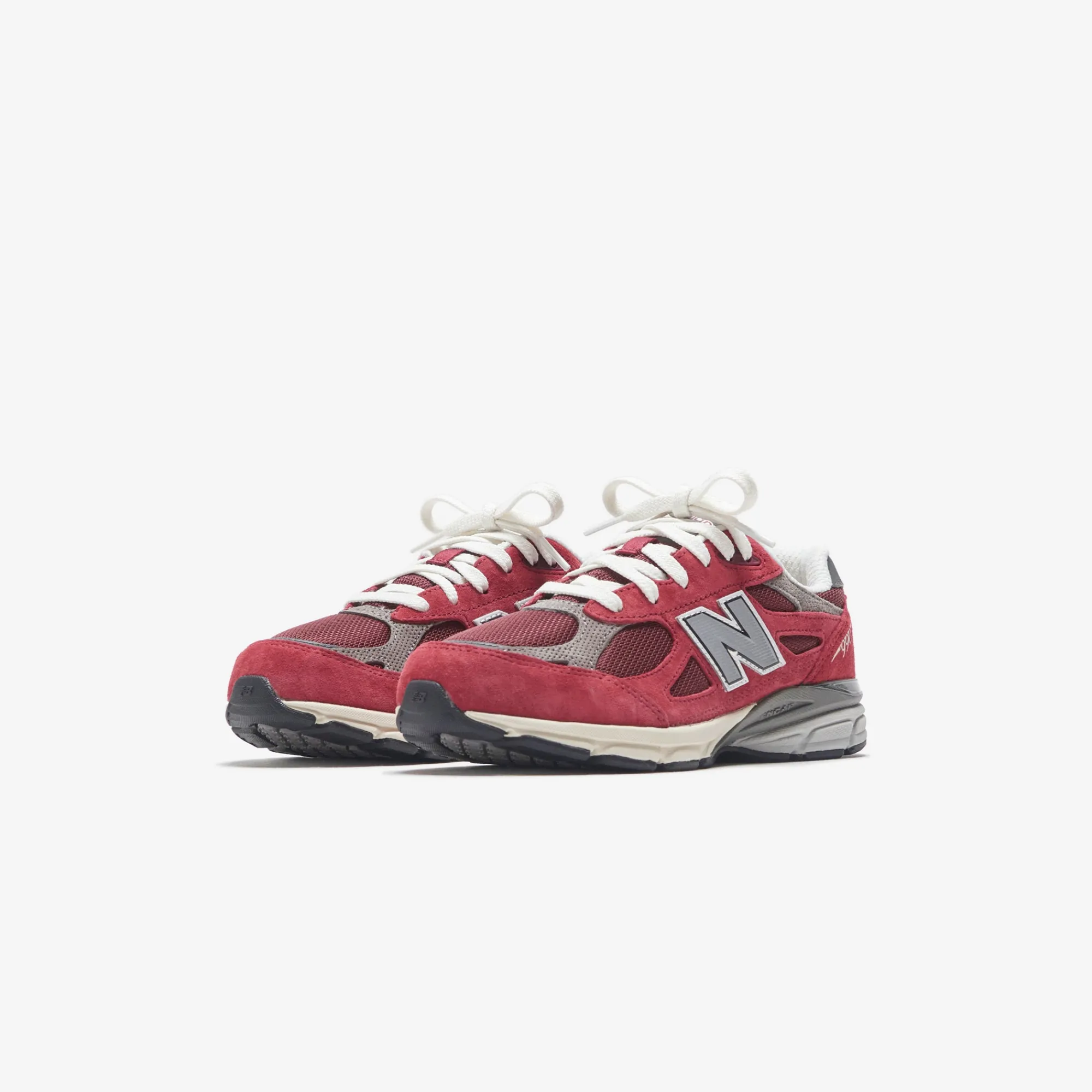 Shop New Balance Grade School 990 V3 Red