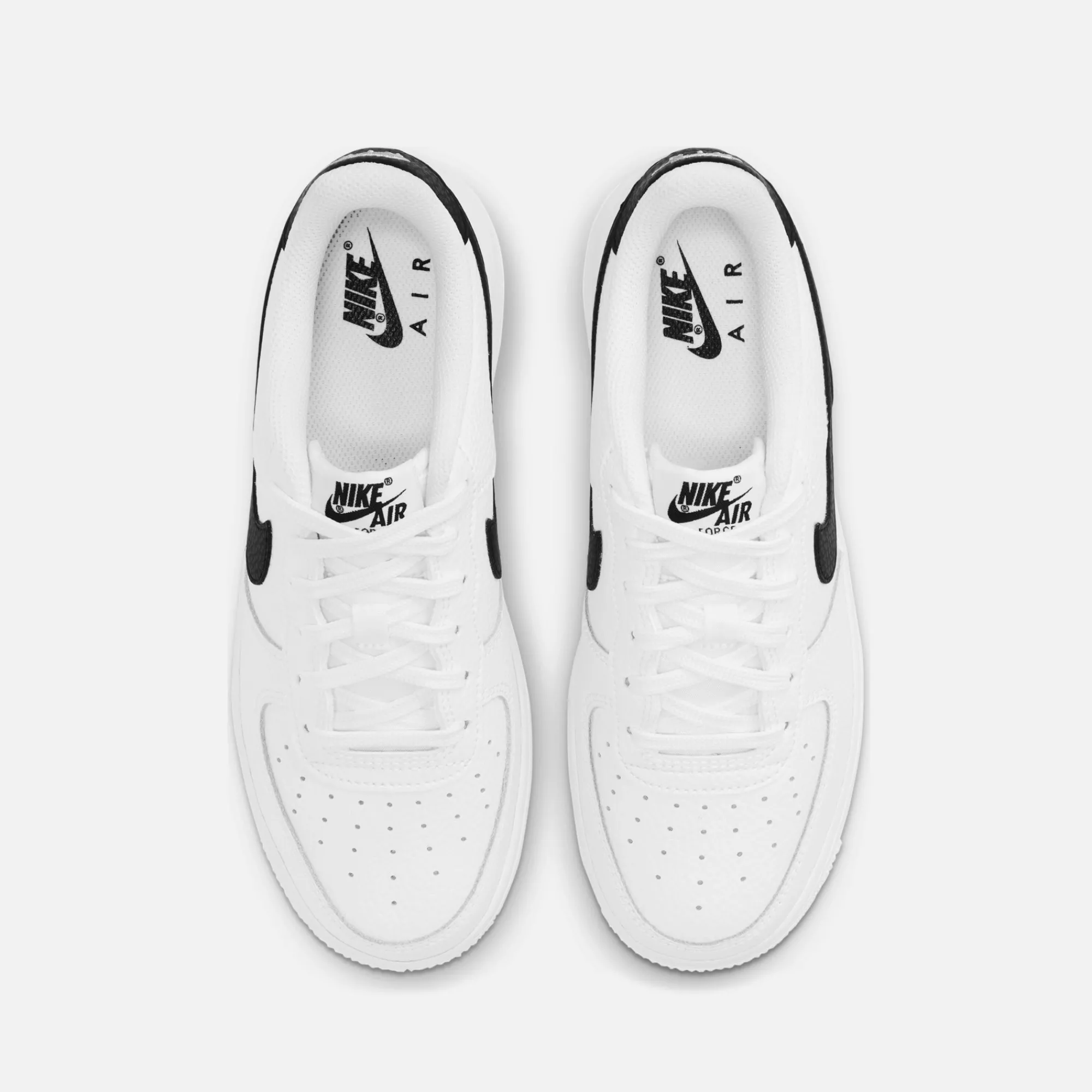 Best Sale Nike Grade School Air Force 1 White / Black