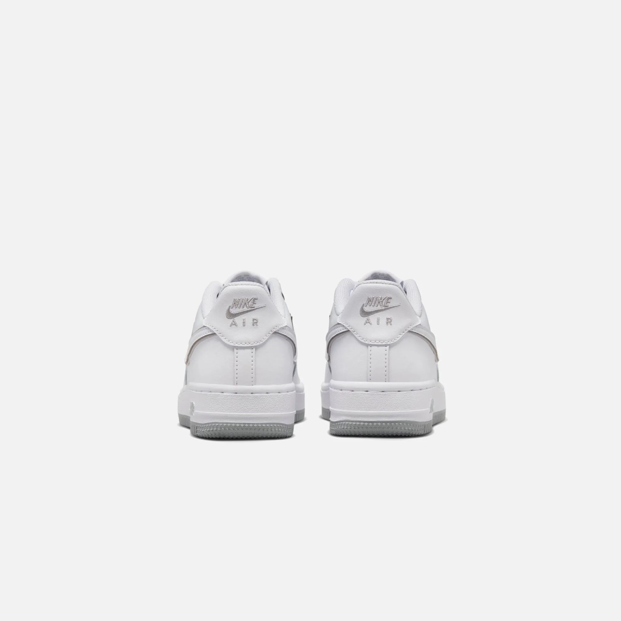 Outlet Nike Grade School Air Force 1 White / Wolf Grey / White