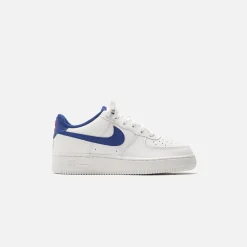 Hot Nike Grade School Air Force 1 White / Deep Royal Blue / University Red