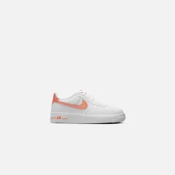 Fashion Nike Grade School Air Force 1 Next Nature White / Safety Orange