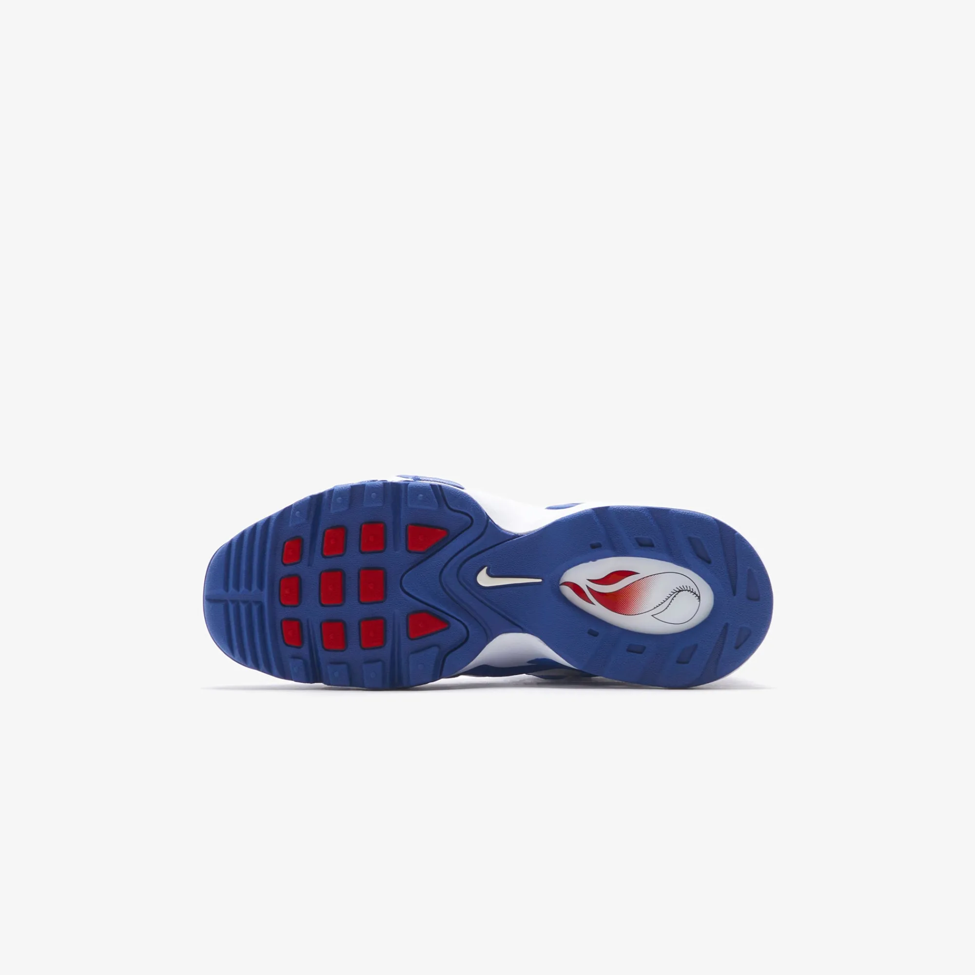 Clearance Nike Grade School Air Griffey Max 1 White / Old Royal / Gym Red