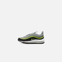 Discount Nike Grade School Air Max 97 Pure Platinum / Volt / Black / White