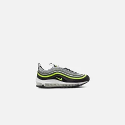 Best Nike Grade School Air Max 97 Pure Platinum / Volt / Black / White