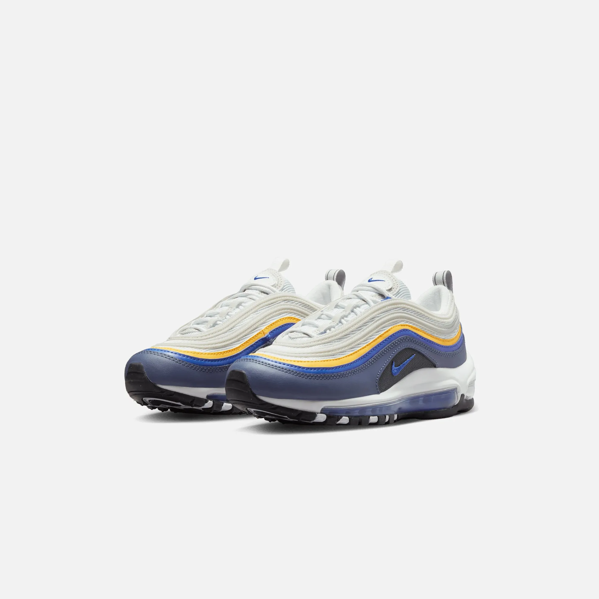 Outlet Nike Grade School Air Max 97 Summit White / Racer Blue / Diffused Blue