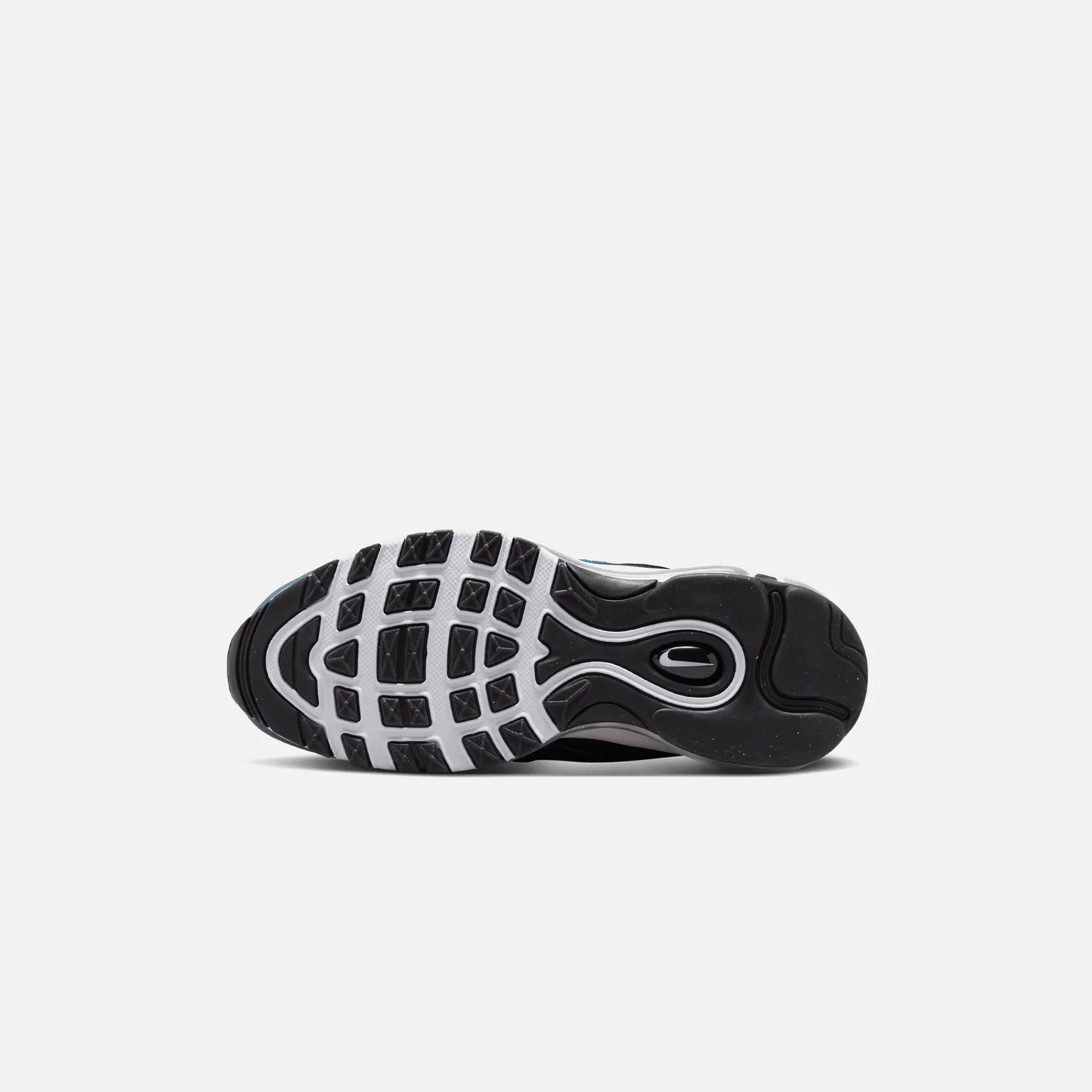 Outlet Nike Grade School Air Max 97 Summit White / Racer Blue / Diffused Blue