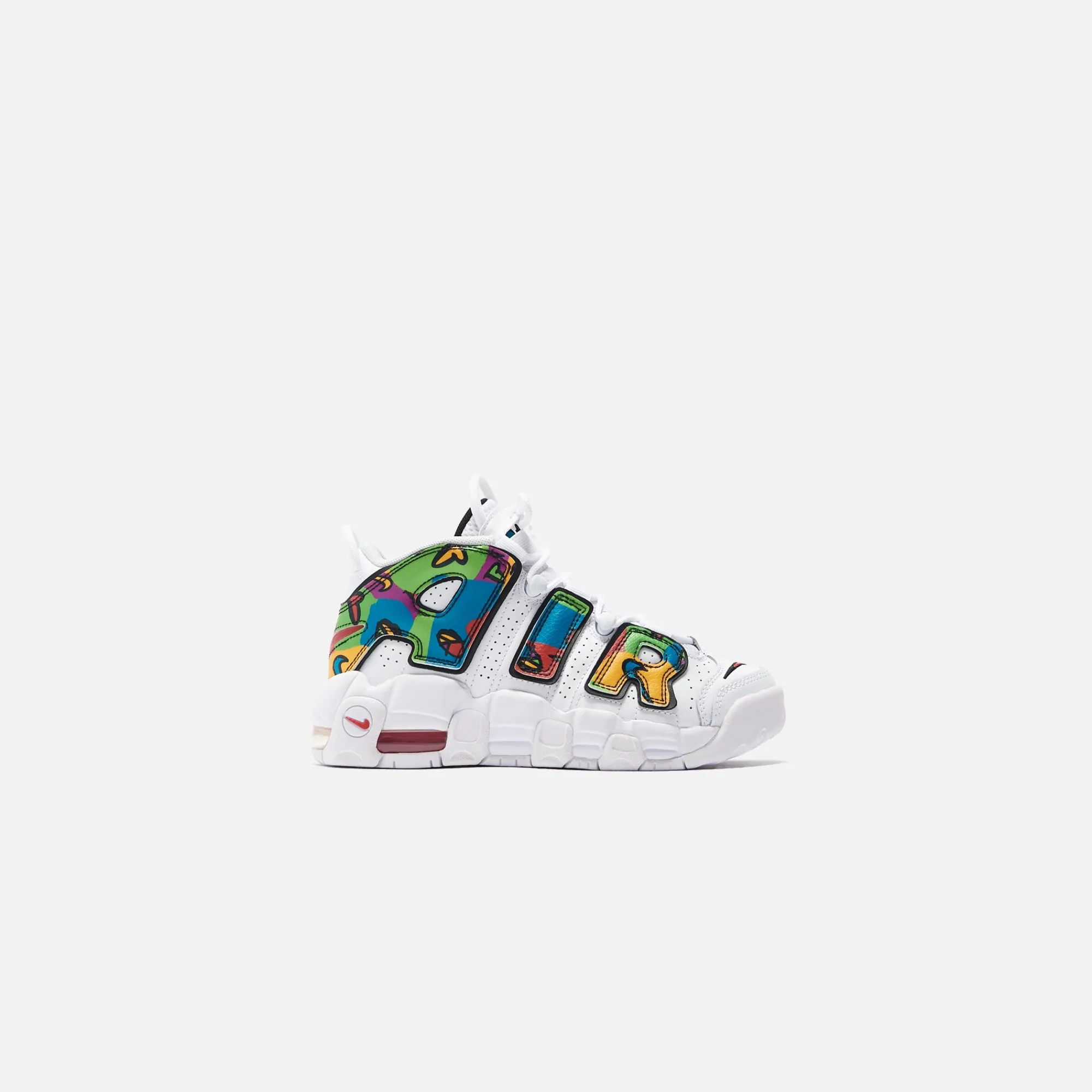 Sale Nike Grade School Air More Uptempo White