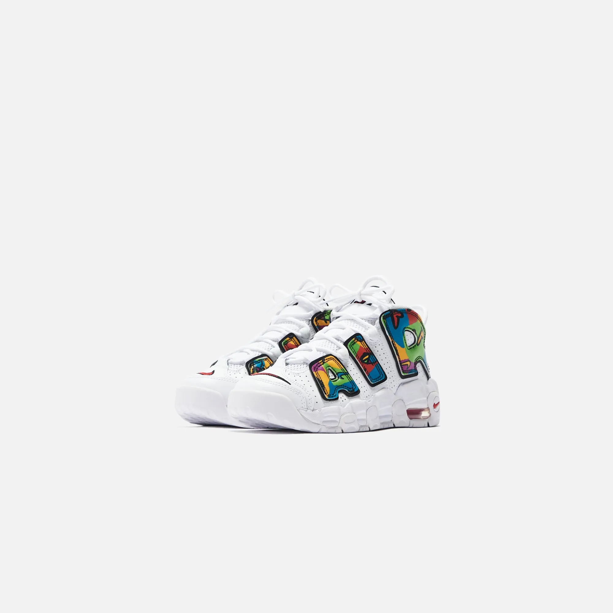 Sale Nike Grade School Air More Uptempo White