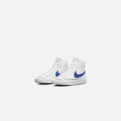 Sale Nike Grade School Blazer Mid `77 White / Game Royal / Pure Platinum