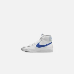Sale Nike Grade School Blazer Mid `77 White / Game Royal / Pure Platinum