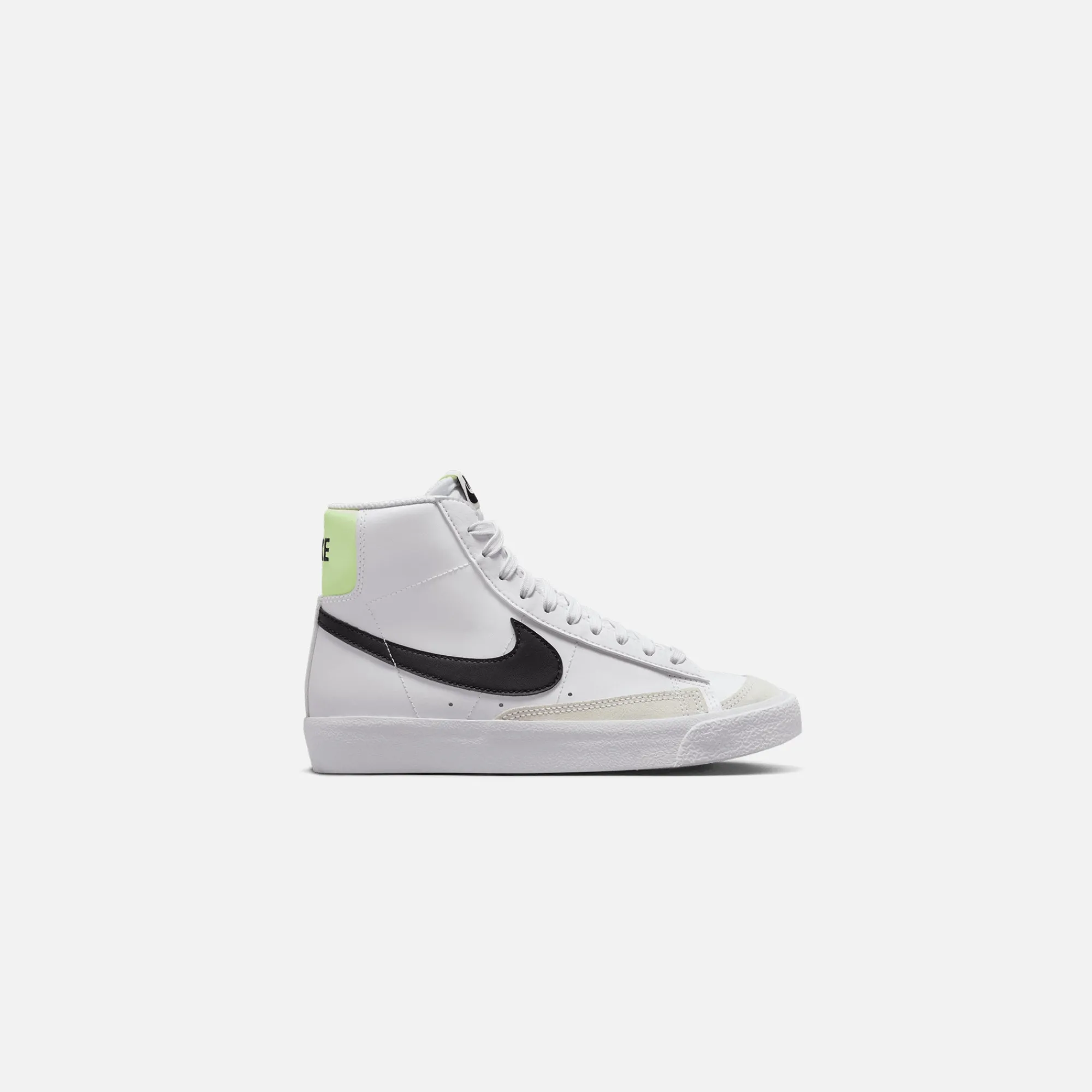 Sale Nike Grade School Blazer Mid `77 White / Black / Barely Volt