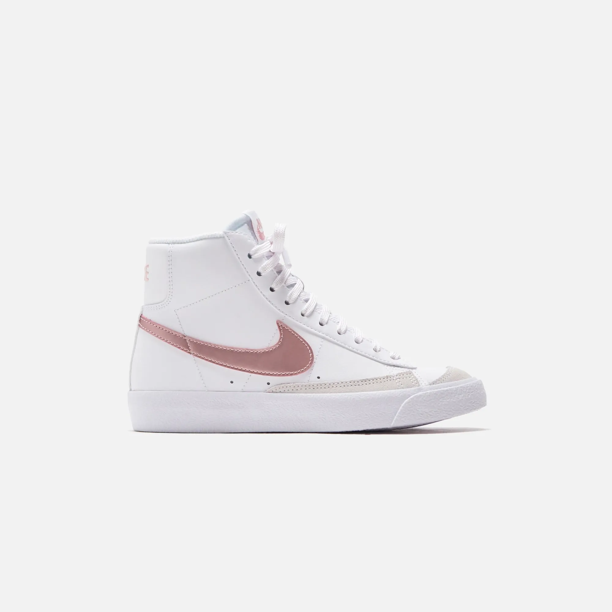 Sale Nike Grade School Blazer Mid `77 White / Pink Glaze