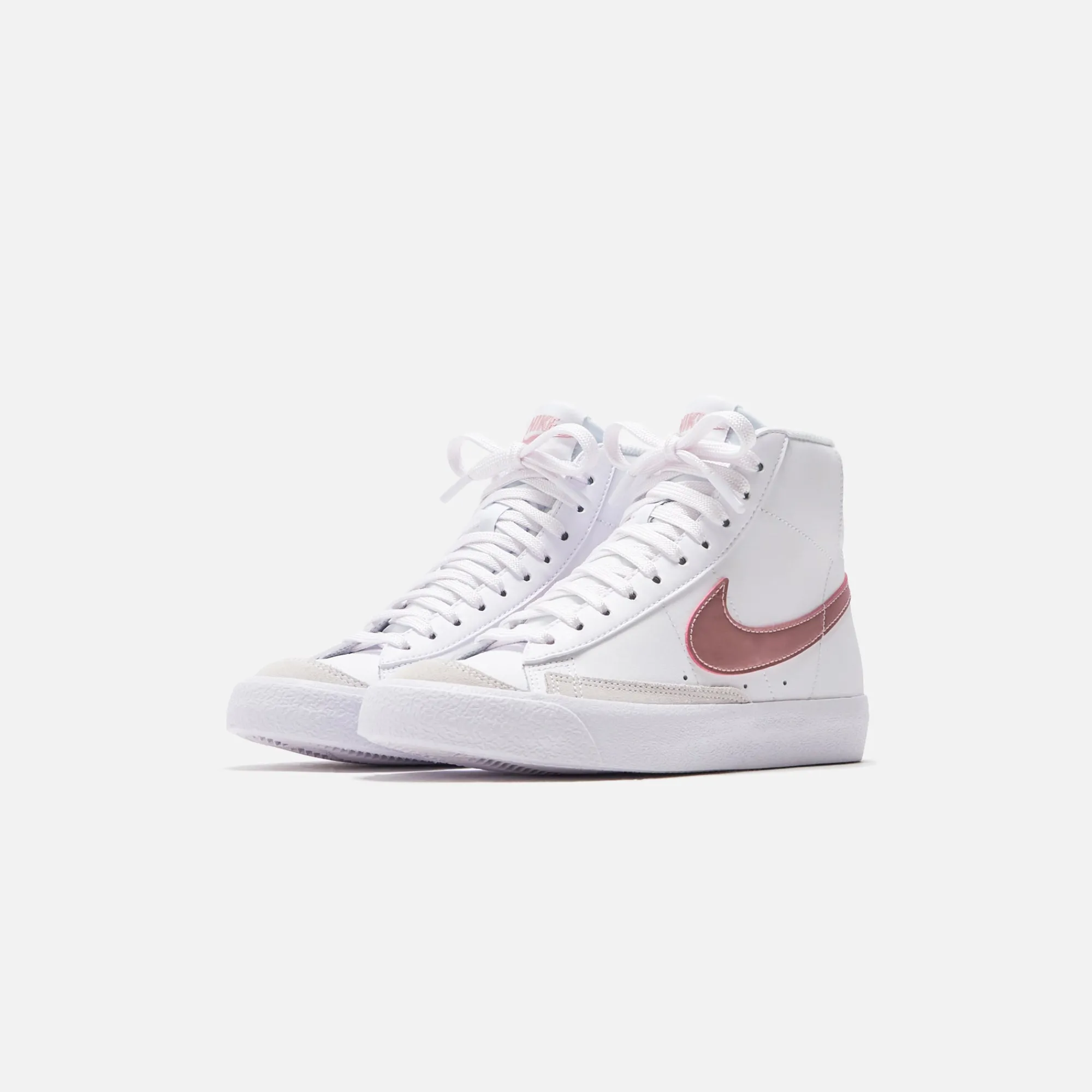 Sale Nike Grade School Blazer Mid `77 White / Pink Glaze