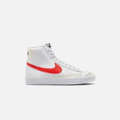 Cheap Nike Grade School Blazer Mid `77 White / Picante Red / Coconut Milk