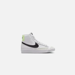 Best Sale Nike Grade School Blazer Mid `77 White / Black / Barely Volt