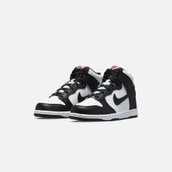 Clearance Nike Grade School Dunk High White / Black / University Red