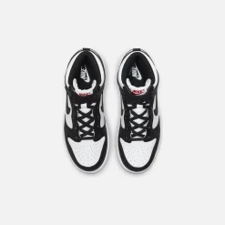 Clearance Nike Grade School Dunk High White / Black / University Red