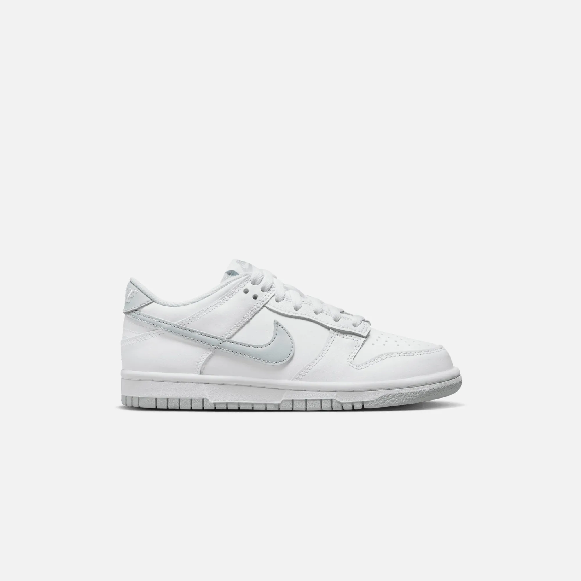Cheap Nike Grade School Dunk Low White / Pure Platinum