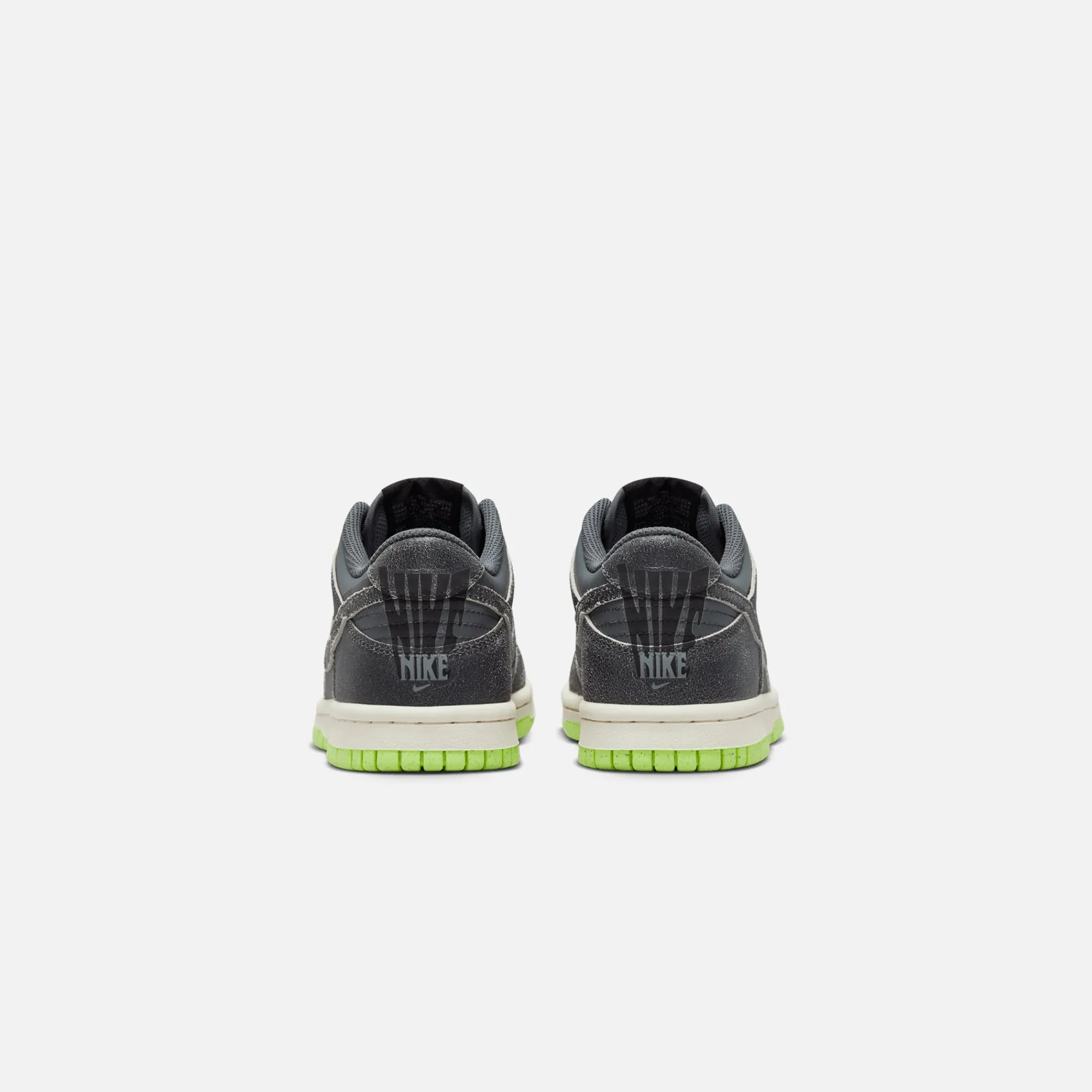 Sale Nike Grade School Dunk Low Se Iron Grey / Phantom / Ghost Green