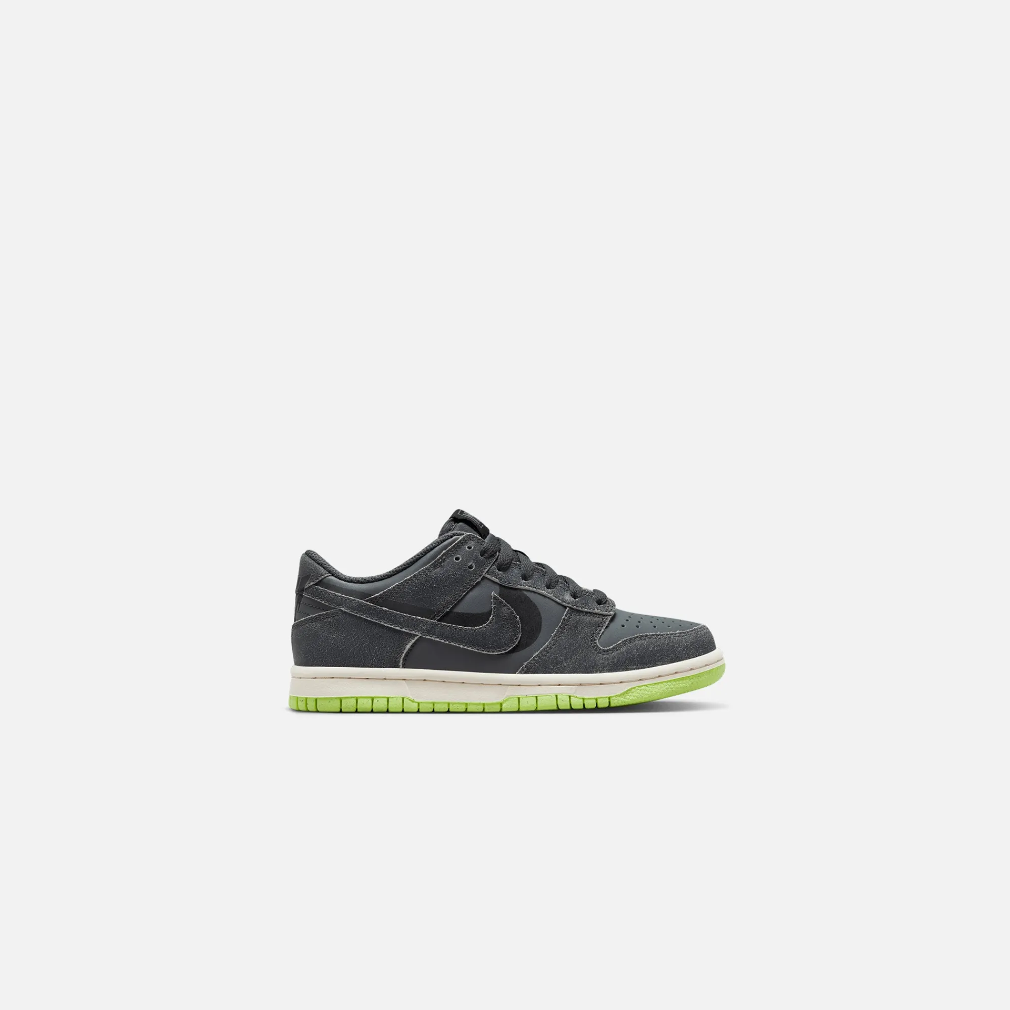 Best Nike Grade School Dunk Low Se Iron Grey / Phantom / Ghost Green