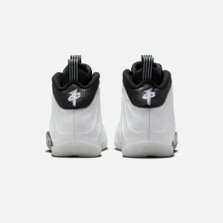 Fashion Nike Grade School Lil Posite One White / Metallic Silver / Black
