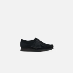Flash Sale Clarks Grade School Wallabee Black Suede