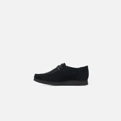 Flash Sale Clarks Grade School Wallabee Black Suede