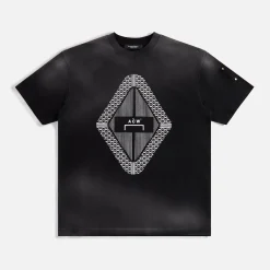Cheap A-Cold-Wall* Gradient Tee Light Black